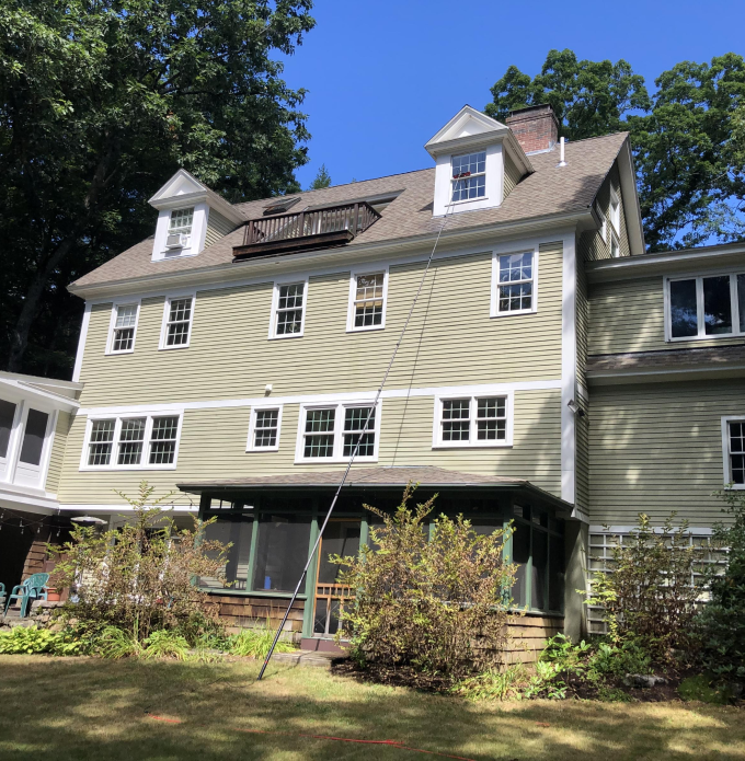 Professional window cleaning service